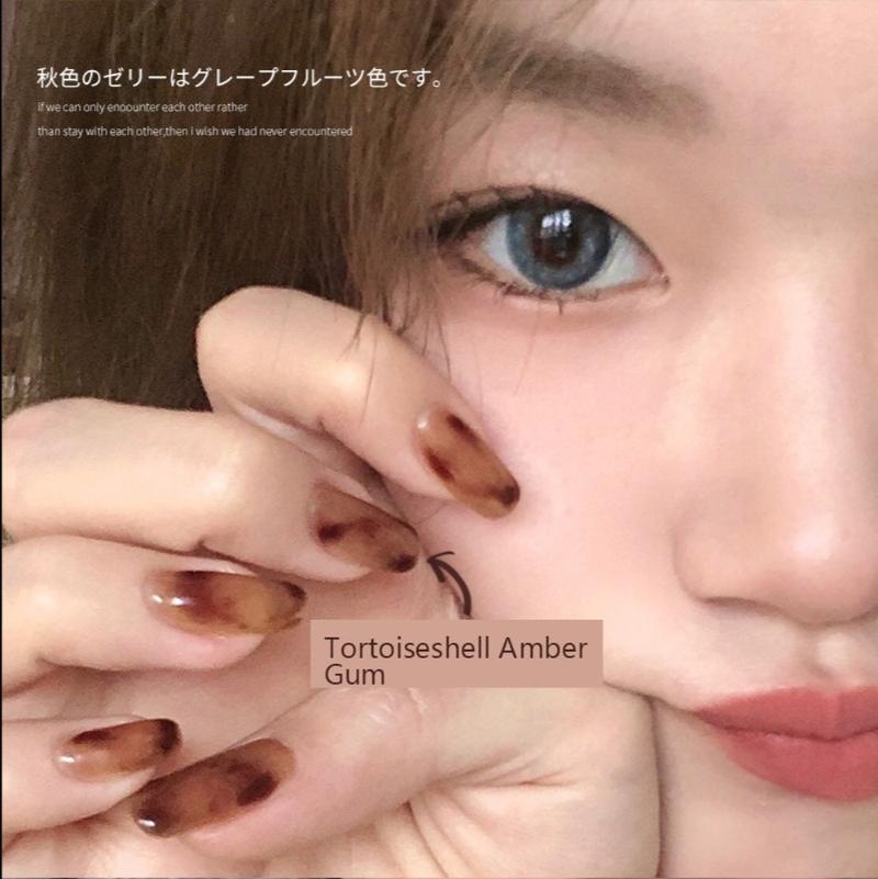 Amber Nail Polish Glue Tortoiseshell Amber Glue Glass Blurring Autumn/Winter Caramel Color Whitening UV, 02 black
Amber Nail Polish Glue Tortoiseshell Amber Glue Glass Blurring Autumn/Winter Caramel Color Whitening UV, 02 black