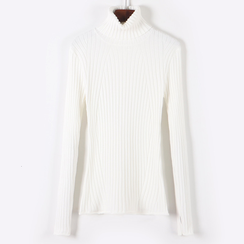 2021 New Casual High Neck Spring Autumn Slim Sweater Pullovers Women Long Sleeve Basic Knit Top Female Turtleneck Hhwi, White
2021 New Casual High Neck Spring Autumn Slim Sweater Pullovers Women Long Sleeve Basic Knit Top Female Turtleneck Hhwi, White