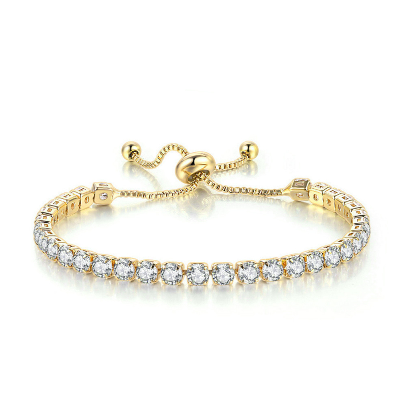 Simple INS Style Jewelry Adjustable Crystal Link Bracelet Fashion Colorful Zirconia Jewelry
Simple INS Style Jewelry Adjustable Crystal Link Bracelet Fashion Colorful Zirconia Jewelry