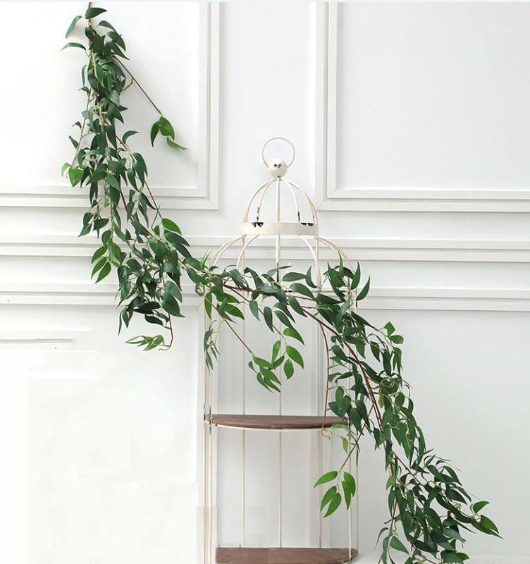 170cm Artificial Plant Eucalyptus Rattan 453 Green Leaves Ivy Vine For Home Simulation Hanging Plant Wall Decor Wedding Birthday1, Rose red
170cm Artificial Plant Eucalyptus Rattan 453 Green Leaves Ivy Vine For Home Simulation Hanging Plant Wall Decor Wedding Birthday1, Rose red