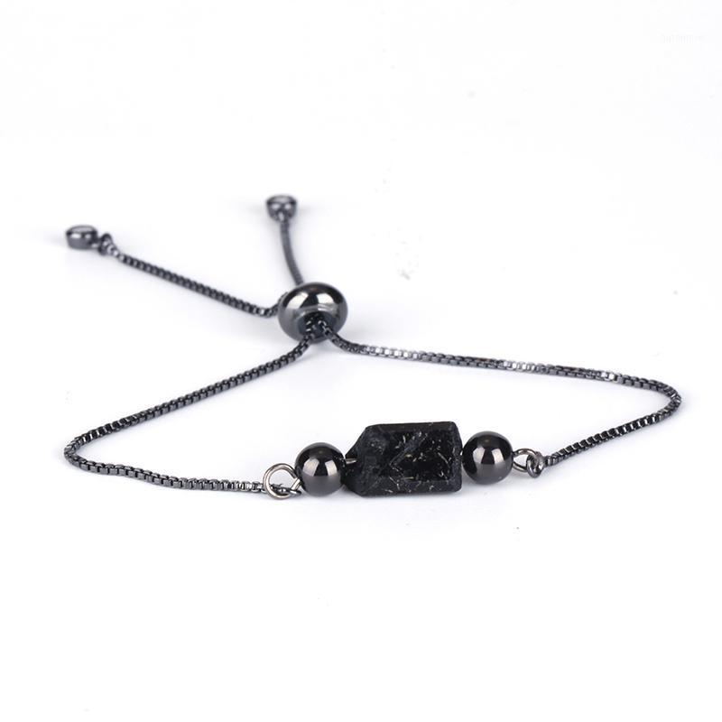 Natutal Rough Black Tourmaline Bead Precious Hematite Adjustable Healing Stone Gunblack Color Chain Link Bracelets for Women1
Natutal Rough Black Tourmaline Bead Precious Hematite Adjustable Healing Stone Gunblack Color Chain Link Bracelets for Women1