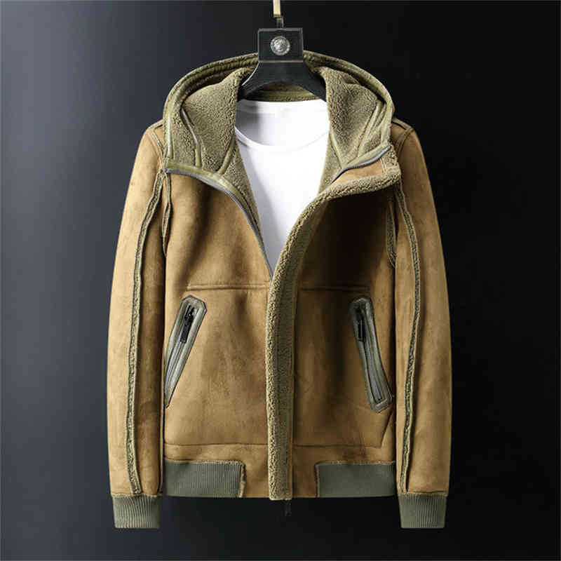 Men's Fur & Faux fur 21S and faux leather jacket winter fashion plus velvet stand collar long sleeve slim casual GQM0
Men's Fur & Faux fur 21S and faux leather jacket winter fashion plus velvet stand collar long sleeve slim casual GQM0