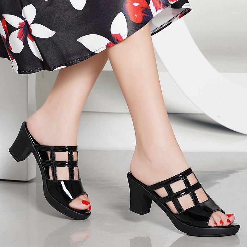 2020 High Heels Sandals Women Summer Shoes Open toed Casual Ladies Black Square Heel 6.5cm A25051
2020 High Heels Sandals Women Summer Shoes Open toed Casual Ladies Black Square Heel 6.5cm A25051