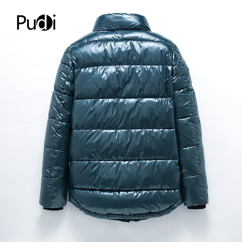 PUDI QY802 new casual parkas women spring winter classic madam jackets coat overcoats jasper plus size water repellent 201217