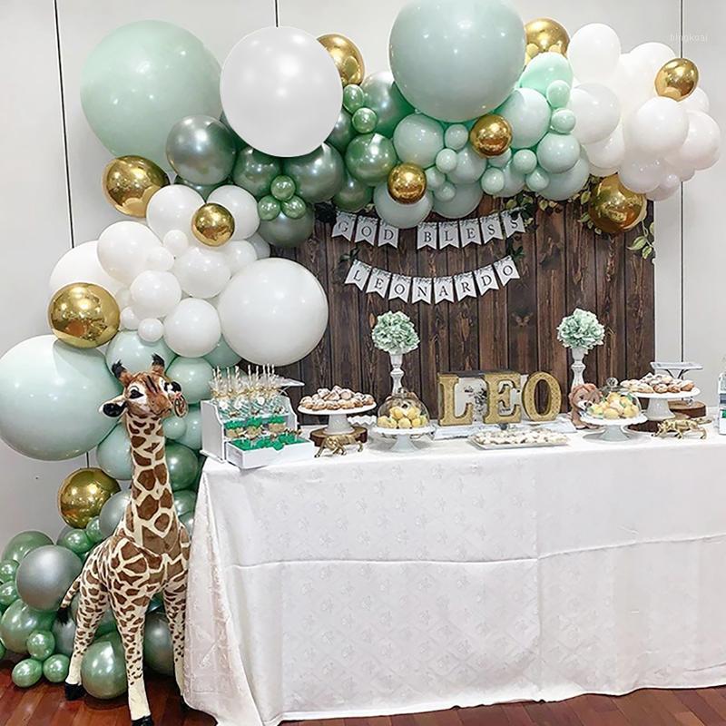108pcs Latex Balloons Jungle Party Balloon Chain Macaron Green White Garland Metal Gold Balloon Birthday Party Wedding Decor1
108pcs Latex Balloons Jungle Party Balloon Chain Macaron Green White Garland Metal Gold Balloon Birthday Party Wedding Decor1