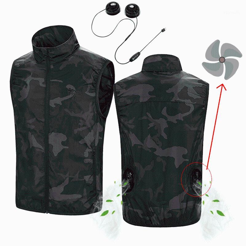 New Cooling Vest Summer Air Conditioning Clothing Fan USB Smart Charging Men Women Sunscreen Skin Fishing Cooling Vest Jacket1, Fan and usb cable
New Cooling Vest Summer Air Conditioning Clothing Fan USB Smart Charging Men Women Sunscreen Skin Fishing Cooling Vest Jacket1, Fan and usb cable