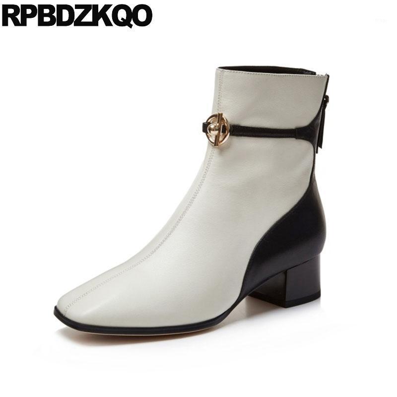 size 4 block square toe chunky black beige metal shoes women boots suede handmade genuine leather winter ankle new1
size 4 block square toe chunky black beige metal shoes women boots suede handmade genuine leather winter ankle new1