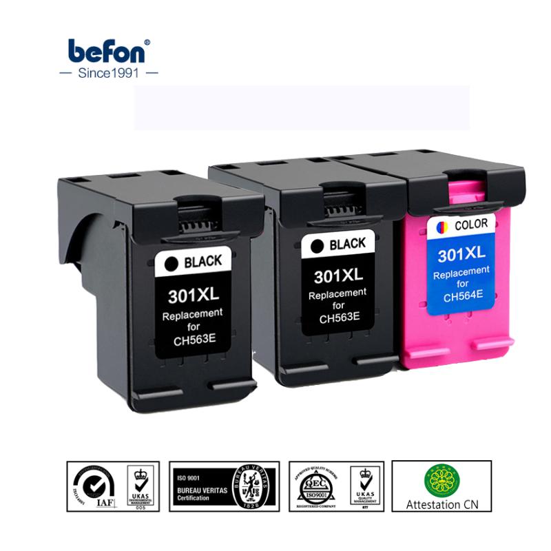 befon 301XL Re-Manufactured Ink Cartridge Replacement for 301 301 DeskJet 1050 2050 3050 2150 3150 1010 1510 2540
befon 301XL Re-Manufactured Ink Cartridge Replacement for 301 301 DeskJet 1050 2050 3050 2150 3150 1010 1510 2540