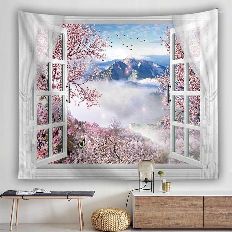 Mandala Tapestry Romantic Cherry Blossoms Misty Mountain Wall Hanging Sandy Beach Throw Rug Blanket Camping Tent Travel1
Mandala Tapestry Romantic Cherry Blossoms Misty Mountain Wall Hanging Sandy Beach Throw Rug Blanket Camping Tent Travel1