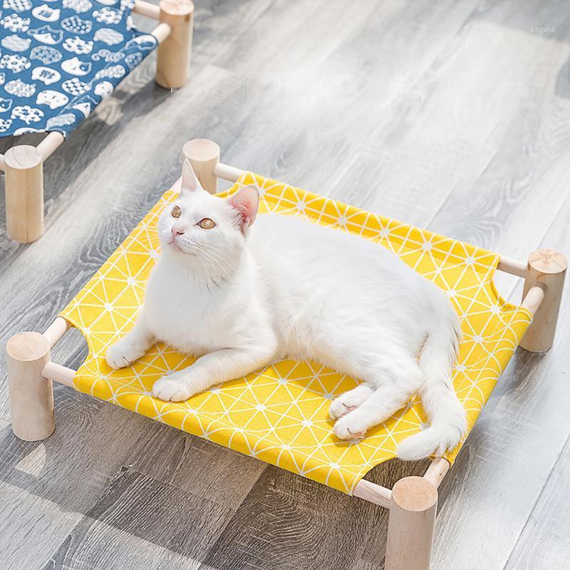 Summer Cat Hammock Bed Pet House House Pet Accessories Wood Canvas Cat Lounge Bed for Small Dogs Cats Sleeping Mat1
Summer Cat Hammock Bed Pet House House Pet Accessories Wood Canvas Cat Lounge Bed for Small Dogs Cats Sleeping Mat1
