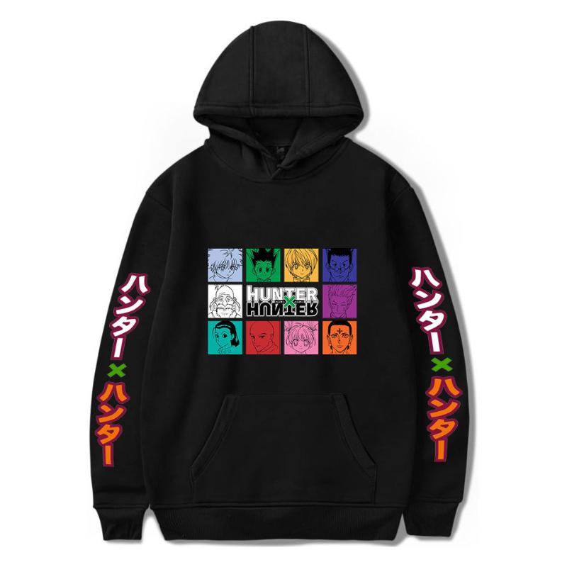 HUNTERxHUNTER Fashion Prints Hoodies Women/Men Long Sleeve Hooded Sweatshirts 2020 Hot Sale Casual Streetwear Clothes, Black
HUNTERxHUNTER Fashion Prints Hoodies Women/Men Long Sleeve Hooded Sweatshirts 2020 Hot Sale Casual Streetwear Clothes, Black