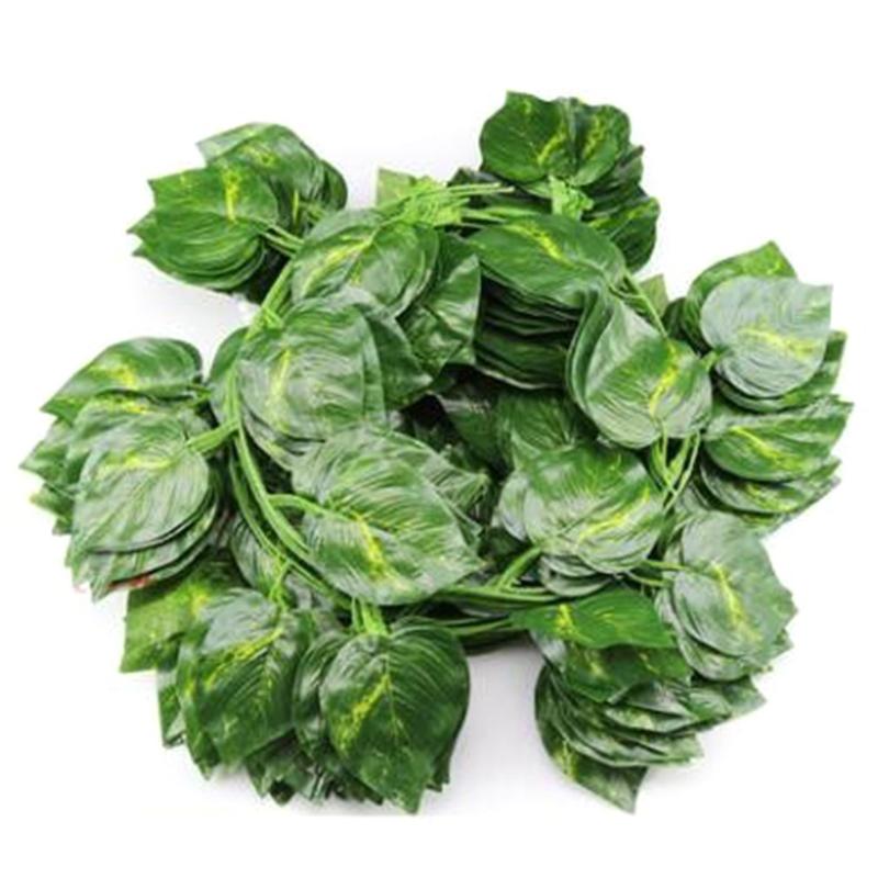 Home Decor Artificial Leaf Garland Plants Vine Fake Hanging Creeper Green Wreath Bathroom Decoration Garden
Home Decor Artificial Leaf Garland Plants Vine Fake Hanging Creeper Green Wreath Bathroom Decoration Garden