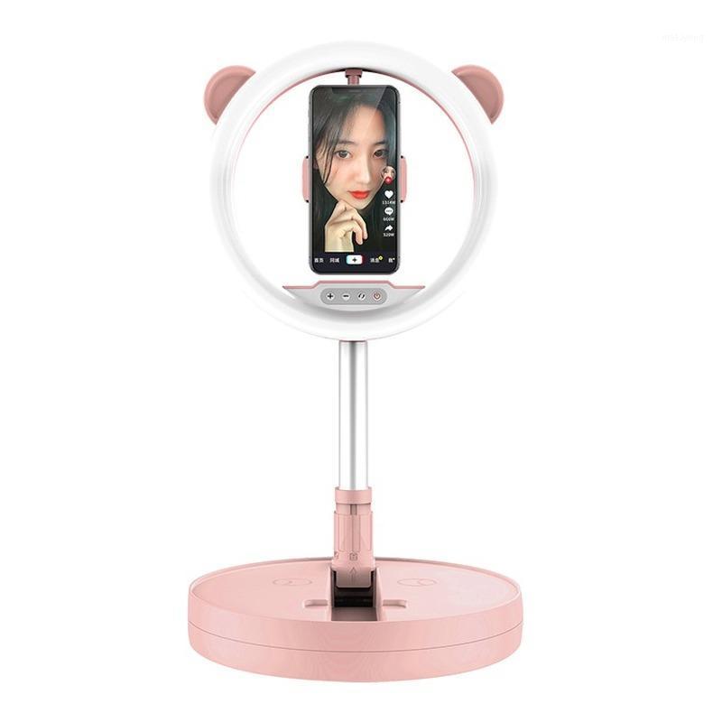 Hot Sale G2 Professional Foldable LED Ring Fill Light Adjustable Three-color Light Source Selfie Live Broadcast Artifact1
Hot Sale G2 Professional Foldable LED Ring Fill Light Adjustable Three-color Light Source Selfie Live Broadcast Artifact1