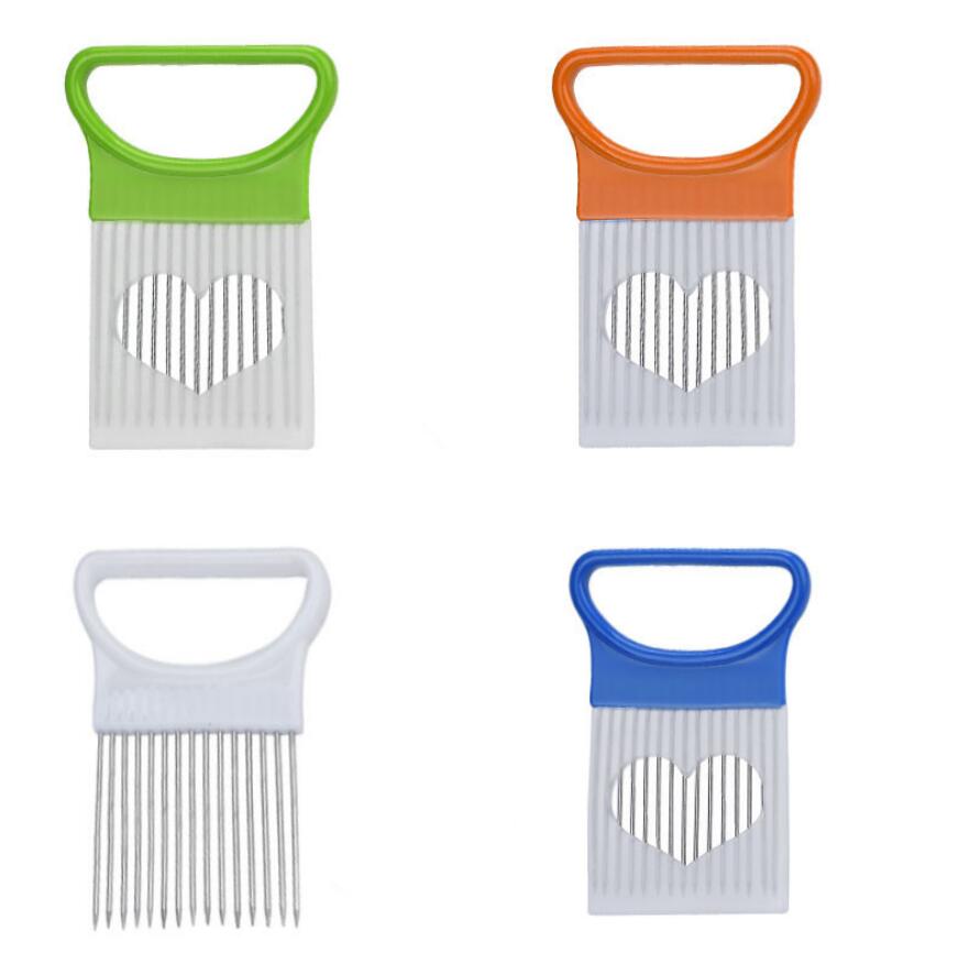 New Shrendders & Slicers Tomato Onion Vegetables Slicer Cutting Aid Holder Guide Slicing Cutter Safe Fork tools
New Shrendders & Slicers Tomato Onion Vegetables Slicer Cutting Aid Holder Guide Slicing Cutter Safe Fork tools