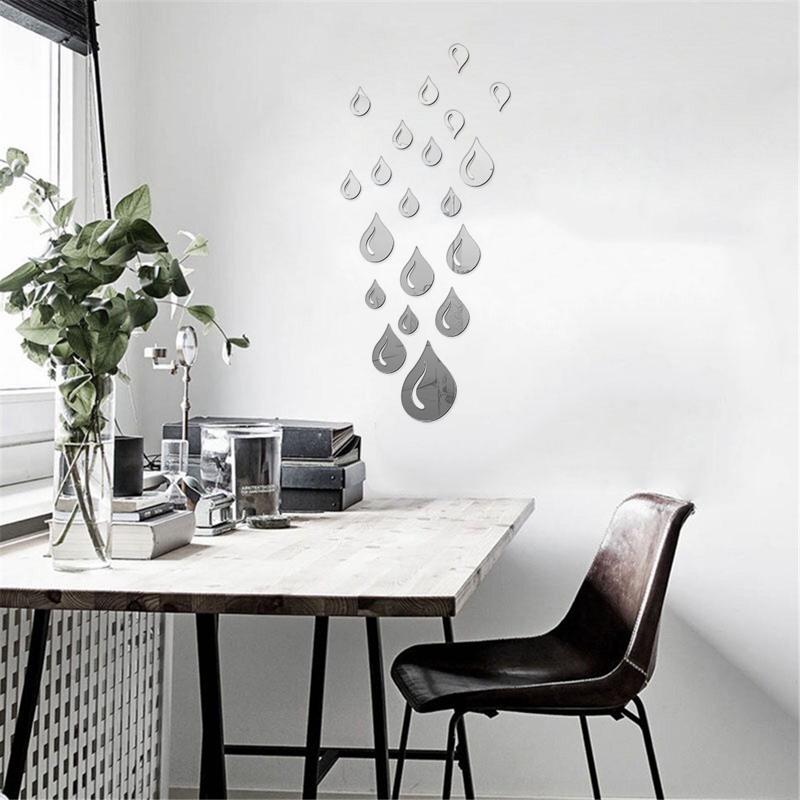 Unique Elegant Acrylic Water Drop Wall Mirror Stickers Bedroom TV Wall Background Stickers Decor Kids Room Decoration
Unique Elegant Acrylic Water Drop Wall Mirror Stickers Bedroom TV Wall Background Stickers Decor Kids Room Decoration