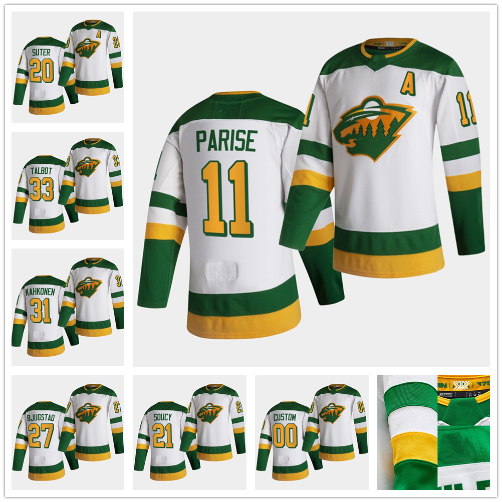 Ryan Suter Minnesota Wild 2021 Reverse Retro Jersey Zach Parise Cam Talbot Kaapo Kahkonen Bjugstad Carson Soucy Hunt Bonino Kaprizov Jerseys, Black
Ryan Suter Minnesota Wild 2021 Reverse Retro Jersey Zach Parise Cam Talbot Kaapo Kahkonen Bjugstad Carson Soucy Hunt Bonino Kaprizov Jerseys, Black