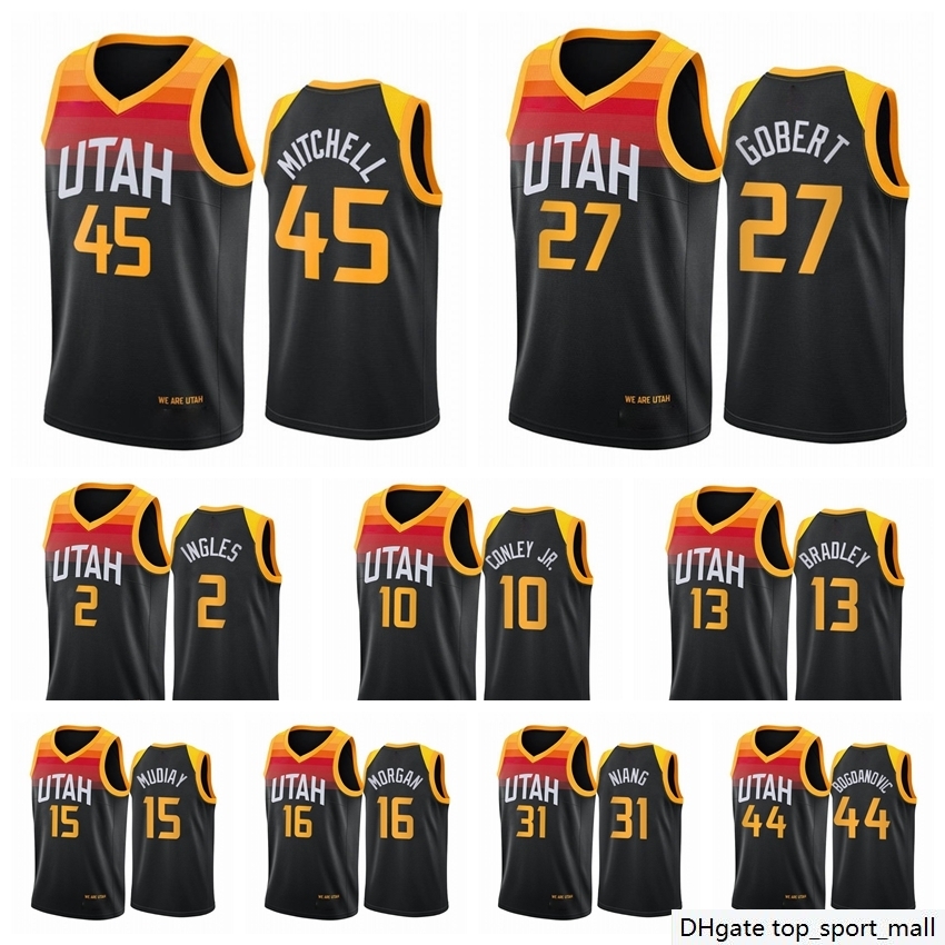 Basketball Jersey Donovan 45 Mitchell Mike 10 Conley 00 Clarkson Rudy 27 Gobert 17 Udoka Azubuike 15 Derrick Favors City Classic, Black;red
Basketball Jersey Donovan 45 Mitchell Mike 10 Conley 00 Clarkson Rudy 27 Gobert 17 Udoka Azubuike 15 Derrick Favors City Classic, Black;red