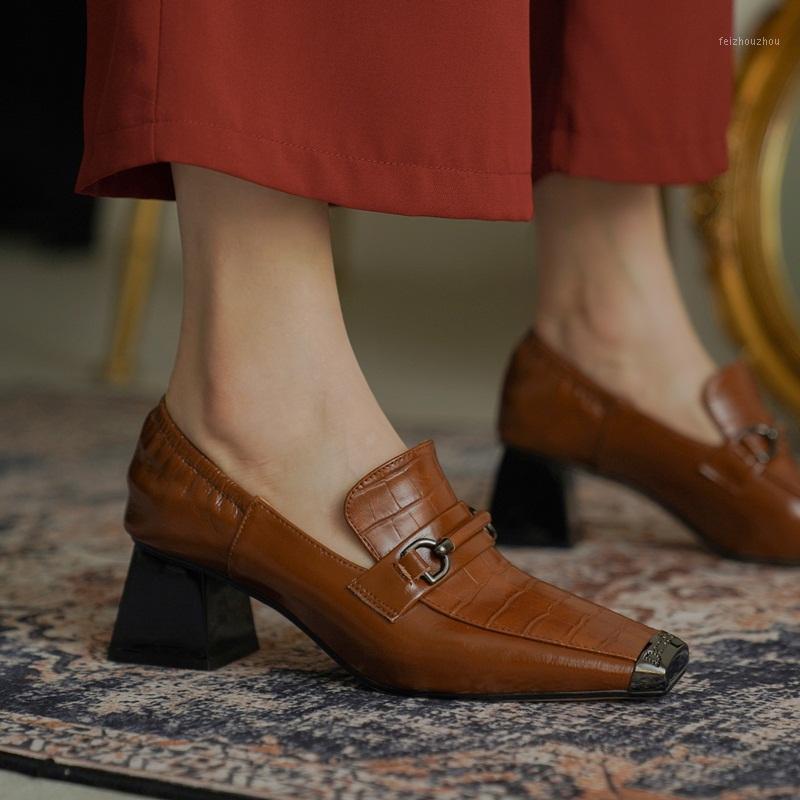 New Brand Women Genuine Cow Leather Spring Summer Shoes Woman Pumps Square High Heels Pumps Newest Dress Office Ladies Shoes 401, Black
New Brand Women Genuine Cow Leather Spring Summer Shoes Woman Pumps Square High Heels Pumps Newest Dress Office Ladies Shoes 401, Black