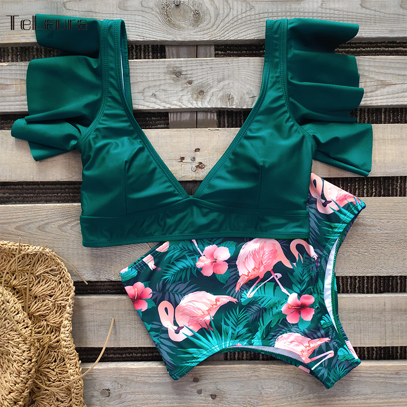 Ruffle High Waist Bikini Swimwear Women Swimsuit Push Up Bikinis Women Biquini Print Swimsuit Female Beachwear Bathing Suit Y200319, Black3
Ruffle High Waist Bikini Swimwear Women Swimsuit Push Up Bikinis Women Biquini Print Swimsuit Female Beachwear Bathing Suit Y200319, Black3