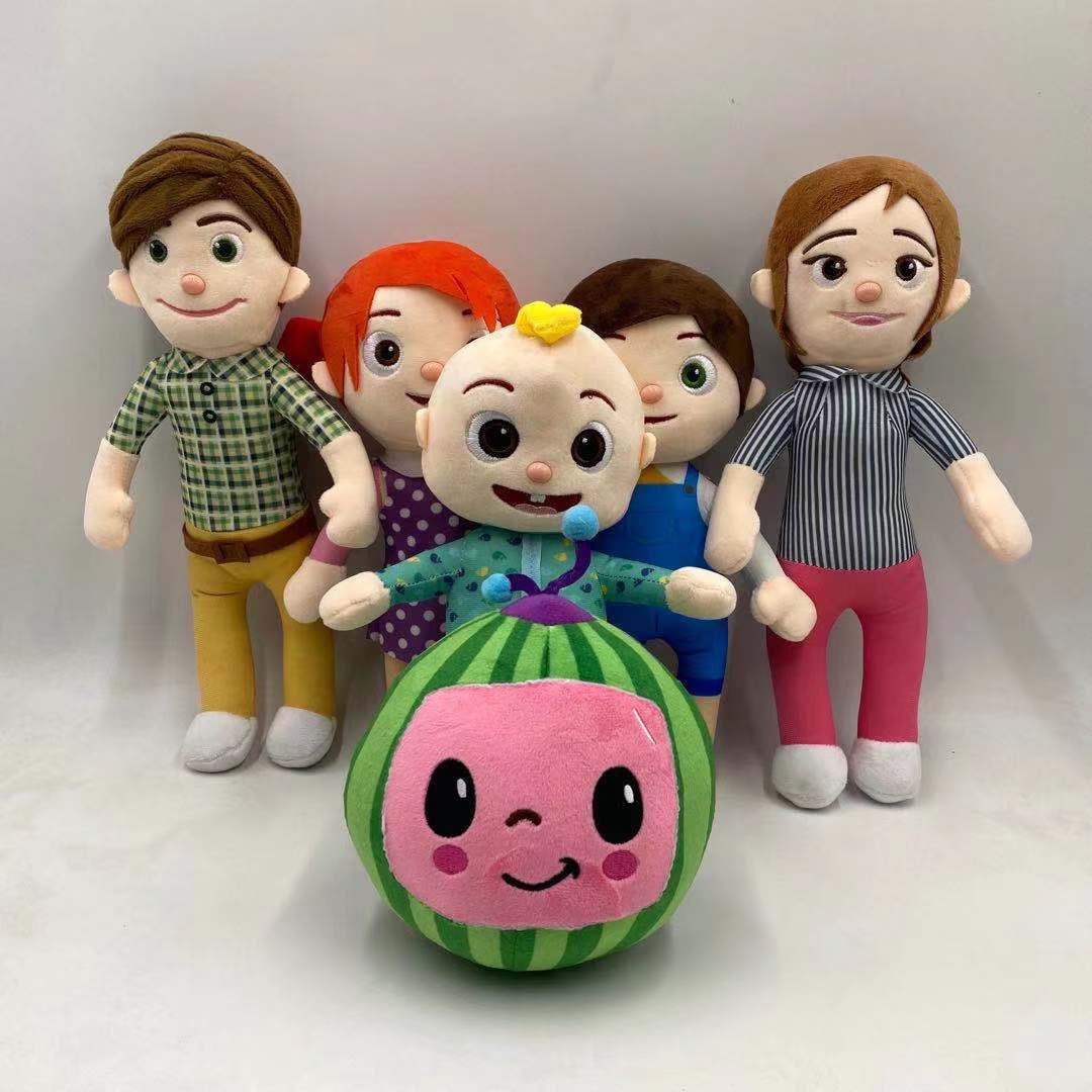 6 styles cocomelon plush toy animation watermelon doll children's gift super baby Kids, #5(33 cm)
6 styles cocomelon plush toy animation watermelon doll children's gift super baby Kids, #5(33 cm)
