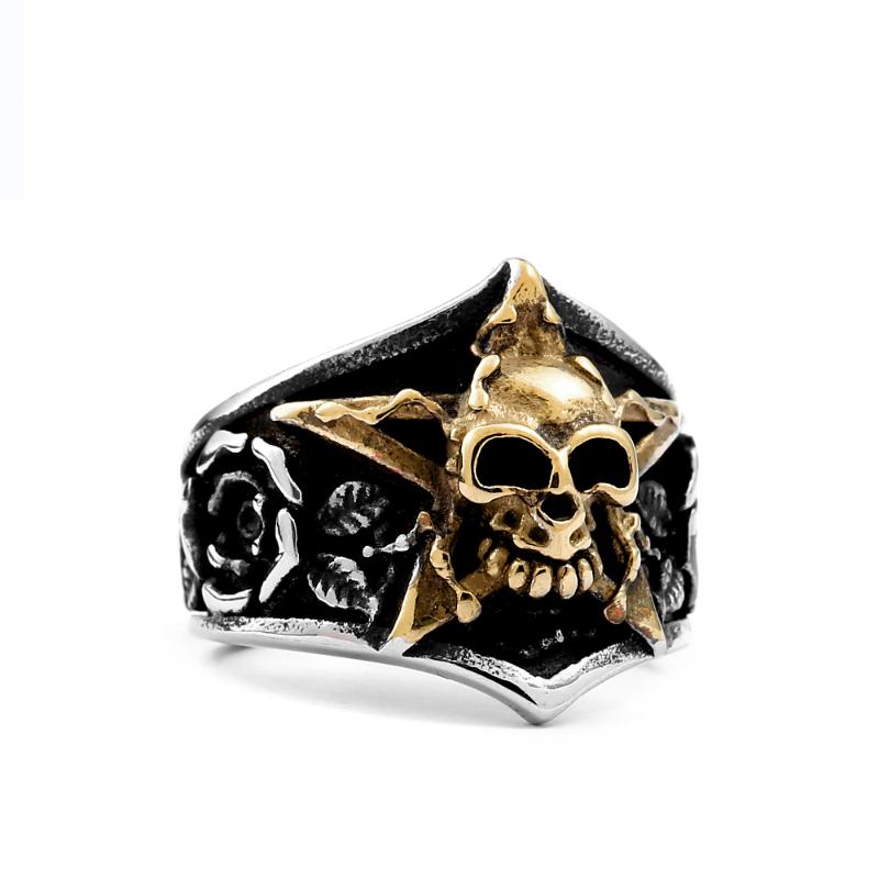 2020 Personality Skull Punk ring Fashion Tidal Gentleman The Index Finger Pentagram Man`s Jewelry
2020 Personality Skull Punk ring Fashion Tidal Gentleman The Index Finger Pentagram Man`s Jewelry