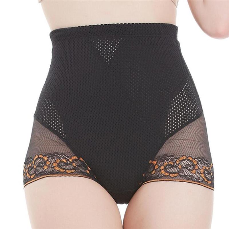 Summer Panties High Waist Trainer Tummy Control Hollow Out Breathable Hip BuShaper Slim Underwear Corset Shapewear, Black
Summer Panties High Waist Trainer Tummy Control Hollow Out Breathable Hip BuShaper Slim Underwear Corset Shapewear, Black