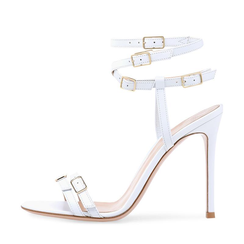Red Nude White Patchwork Thin Straps Buckles Decor Sandals Open Toe Stiletto Heels Summer High Heel Dress Party Shoes Lady, Color 2
Red Nude White Patchwork Thin Straps Buckles Decor Sandals Open Toe Stiletto Heels Summer High Heel Dress Party Shoes Lady, Color 2