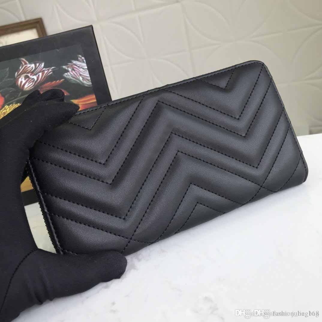 2021 new fashion woman long wallet Clutch for woman zipper wave long wallet Black leather wallet credit card coin purse with box freeshippin, Red
2021 new fashion woman long wallet Clutch for woman zipper wave long wallet Black leather wallet credit card coin purse with box freeshippin, Red