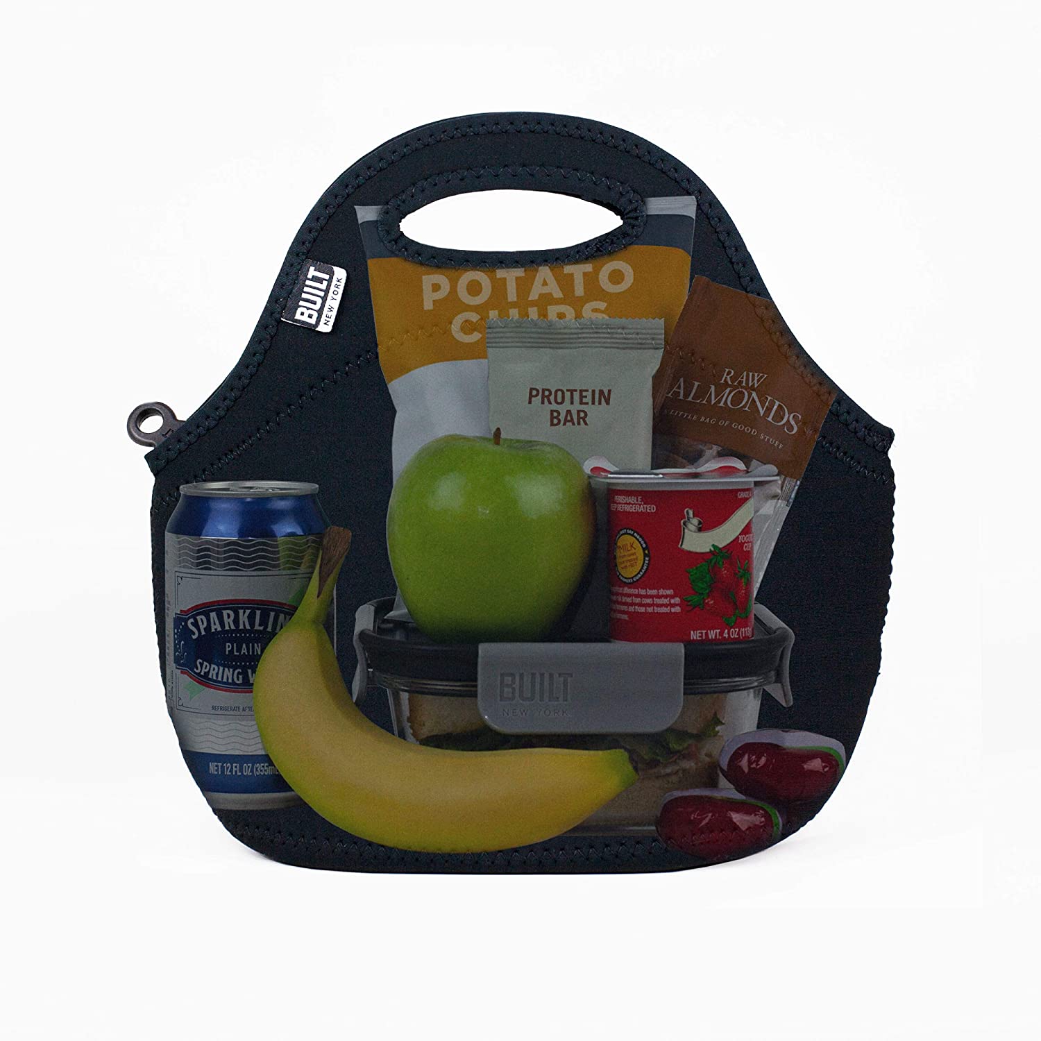 BUILT Gourmet Getaway Soft Neoprene Lunch Tote Bag - Lightweight, Insulated and Reusable, , Black
BUILT Gourmet Getaway Soft Neoprene Lunch Tote Bag - Lightweight, Insulated and Reusable, , Black