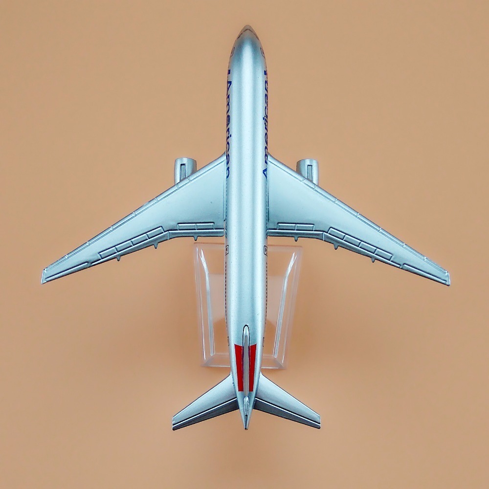 Alloy Metal Air American B777 AA Airlines Airplane Model Boeing 777 Plane Diecast Aircraft Kids Gifts 16cm Y2001041150420