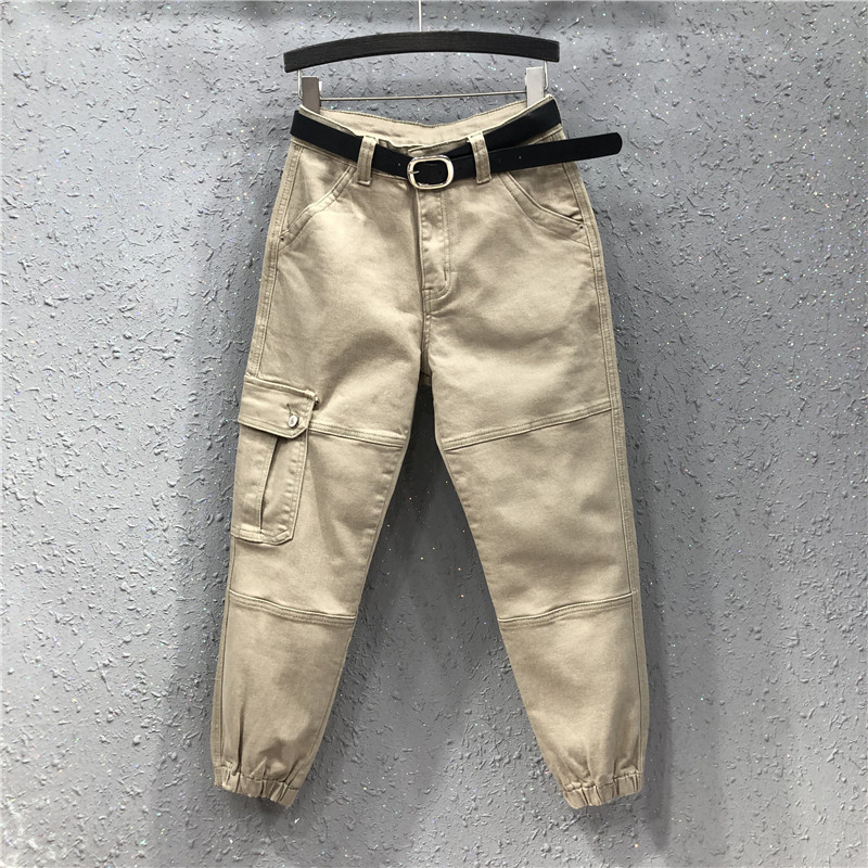 2021 New Spring Summer Women Denim High Waist Casual Hallen Jeans Solid Pocket Plus Size Loose Feet Cargo Pants Slim Trousers Y361 2i7o, Black
2021 New Spring Summer Women Denim High Waist Casual Hallen Jeans Solid Pocket Plus Size Loose Feet Cargo Pants Slim Trousers Y361 2i7o, Black