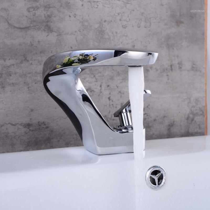 Basin Water Faucet Curved Serpentine Personalized Brass Hot Cold Mixed Water1
Basin Water Faucet Curved Serpentine Personalized Brass Hot Cold Mixed Water1