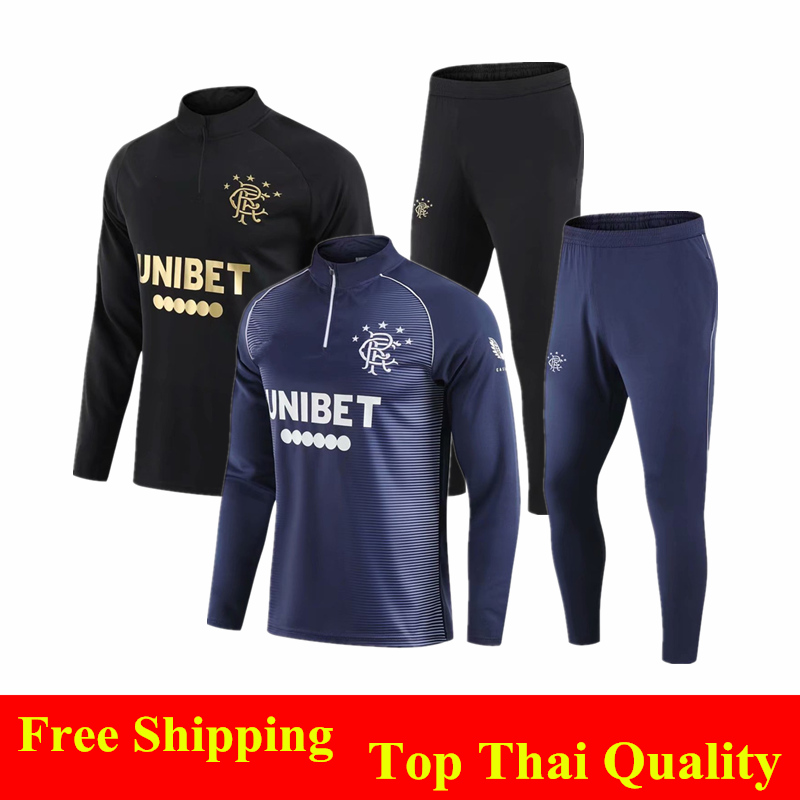 Thai Quality 2021 Glasgow Rangers FC Soccer Tracksuit Survetement DEFOE 20 21 KENT Gerrard Sport Training Suit MORELOS Football Jogging Sets, Gray
Thai Quality 2021 Glasgow Rangers FC Soccer Tracksuit Survetement DEFOE 20 21 KENT Gerrard Sport Training Suit MORELOS Football Jogging Sets, Gray