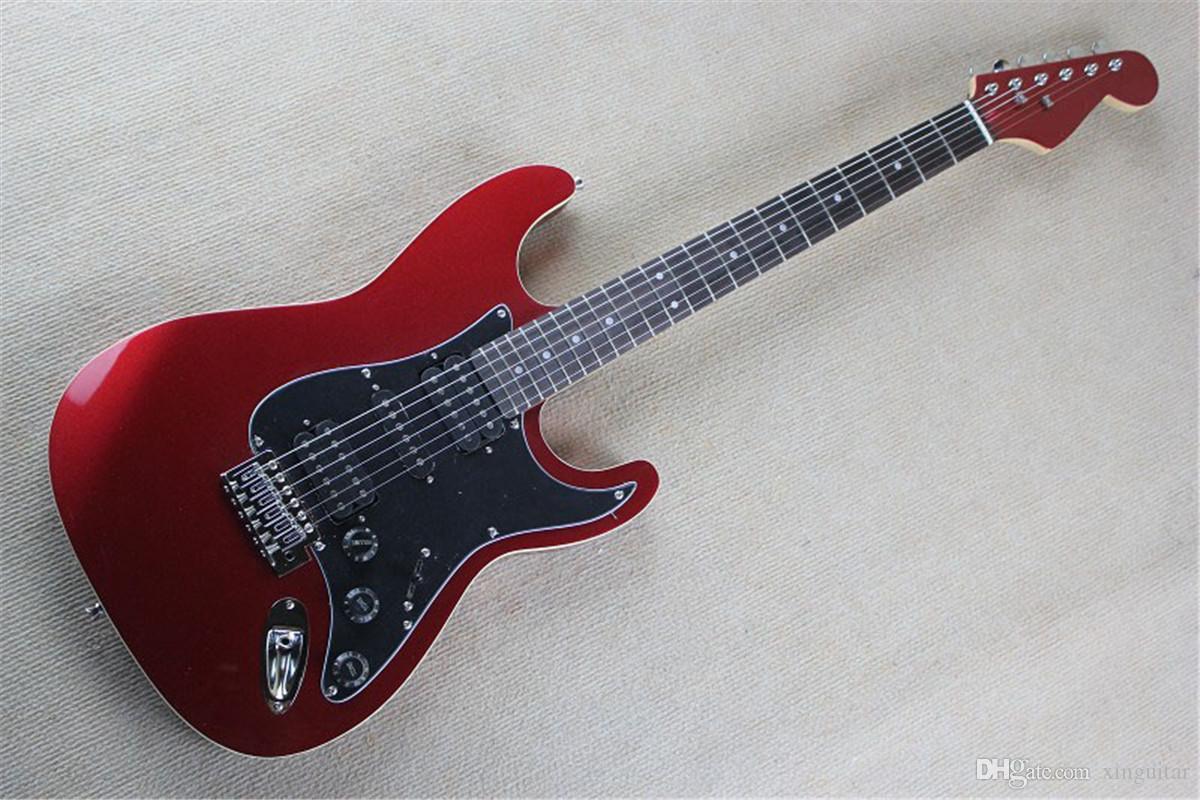 Free shipping Factory store metal red HSH double pickups ST rosewood fretboard 6 string electric guitar stratocaster can customized
Free shipping Factory store metal red HSH double pickups ST rosewood fretboard 6 string electric guitar stratocaster can customized