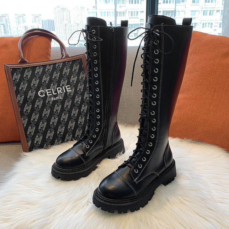 Moxxy 2020 Winter Plush Knee High Boots Women Black Punk Leather Combat Boots Gothic Shoes Woman Warm Fur Long Platform1, Black 2
Moxxy 2020 Winter Plush Knee High Boots Women Black Punk Leather Combat Boots Gothic Shoes Woman Warm Fur Long Platform1, Black 2