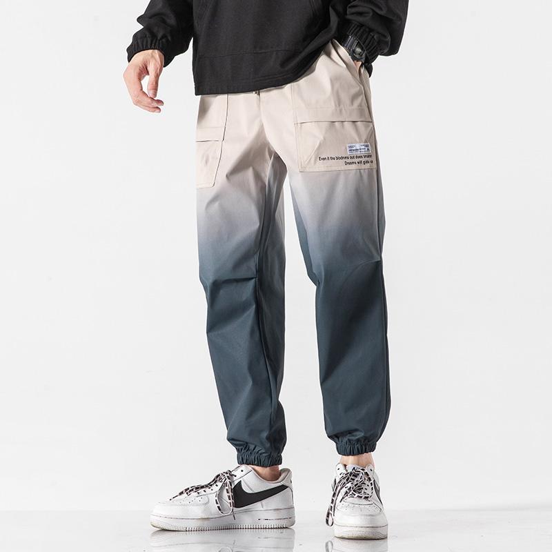 2021 New Hip Hop Streetwear Joggers Pants Men Casual Cargo Pant Trousers High Street Elastic Waist Harem Pant Men Gradient Pants
2021 New Hip Hop Streetwear Joggers Pants Men Casual Cargo Pant Trousers High Street Elastic Waist Harem Pant Men Gradient Pants