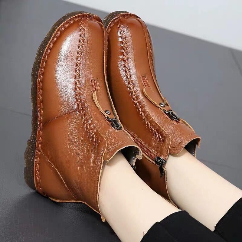 New Winter Keep Warm Leisure Plus Velvet Womens Walking Shoes Thick Snowboots Ladies Sewing Zipper Short Ankle Boots Size 35-43, Black
New Winter Keep Warm Leisure Plus Velvet Womens Walking Shoes Thick Snowboots Ladies Sewing Zipper Short Ankle Boots Size 35-43, Black