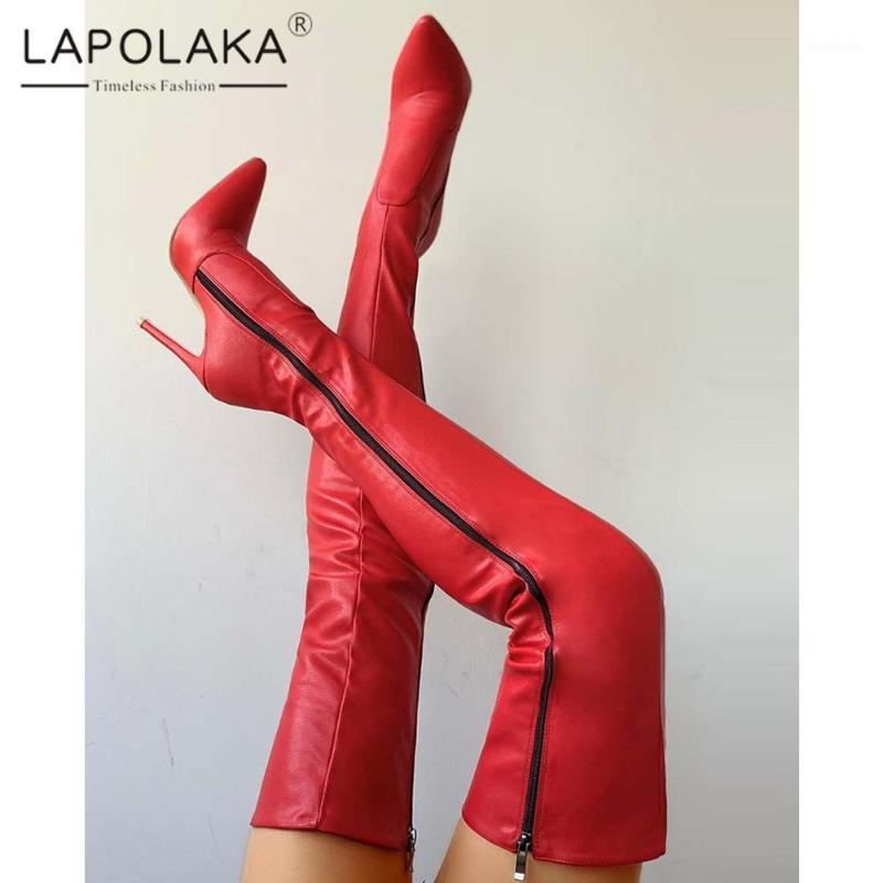 Lapolaka 2021 Hot Sale Big Size 43 Over The Knee Thigh High Boots Woman Shoes Sexy Pointed Toe Stiletto High Heels Boot Lady1, Red
Lapolaka 2021 Hot Sale Big Size 43 Over The Knee Thigh High Boots Woman Shoes Sexy Pointed Toe Stiletto High Heels Boot Lady1, Red