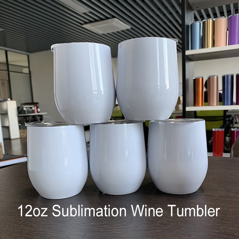 12oz White Blank Sublimation Wine Glasses 12oz Double Wall Fall Resisting Insulated Diy Photo Print Wine Tumbler, Stainless steel color
12oz White Blank Sublimation Wine Glasses 12oz Double Wall Fall Resisting Insulated Diy Photo Print Wine Tumbler, Stainless steel color