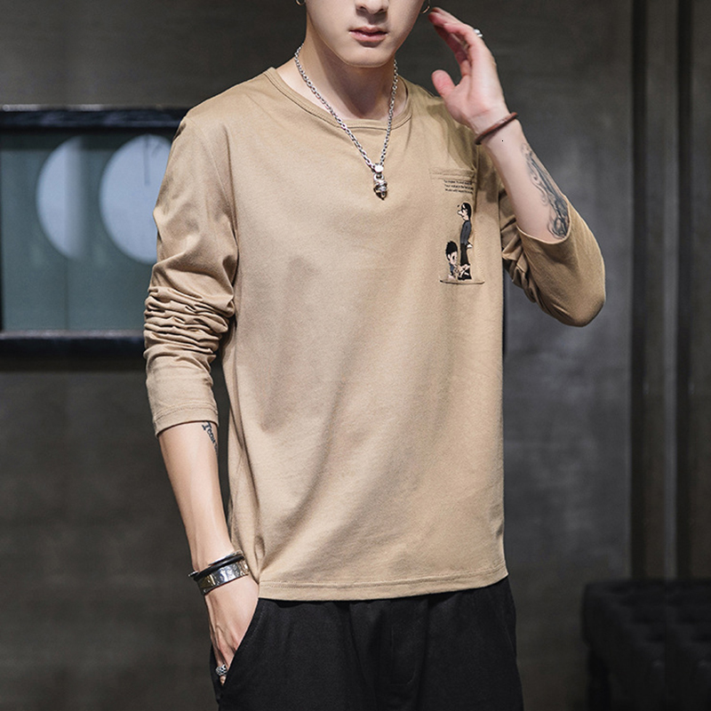 2021 Autumn Korean t Shirt Vintage Style Patchwork Black O-neck Long Tshirt Men Clothing Plus Size M-3xl U2va, White
2021 Autumn Korean t Shirt Vintage Style Patchwork Black O-neck Long Tshirt Men Clothing Plus Size M-3xl U2va, White