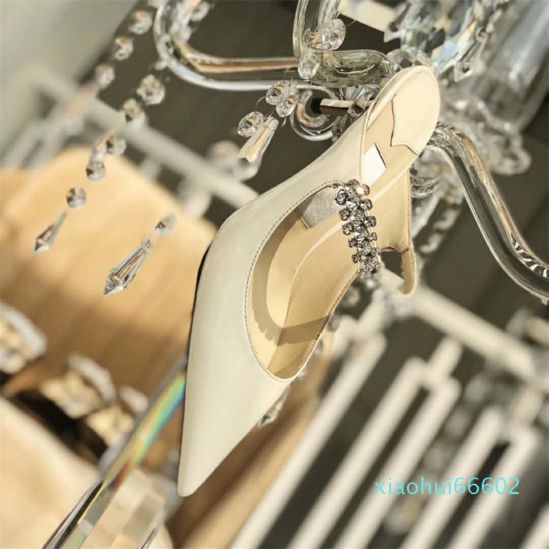 Designer Top grade Linen Patent Leather Mules with Crystal Strap 7cm 10cm Designer Heel eu 34 to 40 tradingbear xz111, Black 10cm heel
Designer Top grade Linen Patent Leather Mules with Crystal Strap 7cm 10cm Designer Heel eu 34 to 40 tradingbear xz111, Black 10cm heel