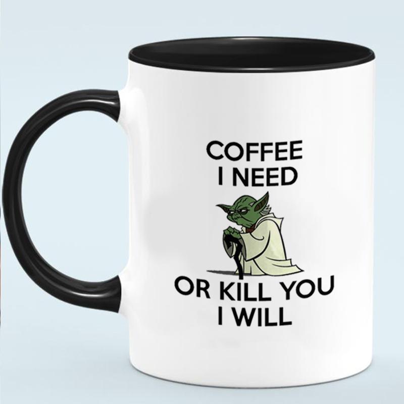 Coffee I Need or Kill You I WIll 11oz White Ceramic Creative Christmas Gift Milk Mug Cup
Coffee I Need or Kill You I WIll 11oz White Ceramic Creative Christmas Gift Milk Mug Cup