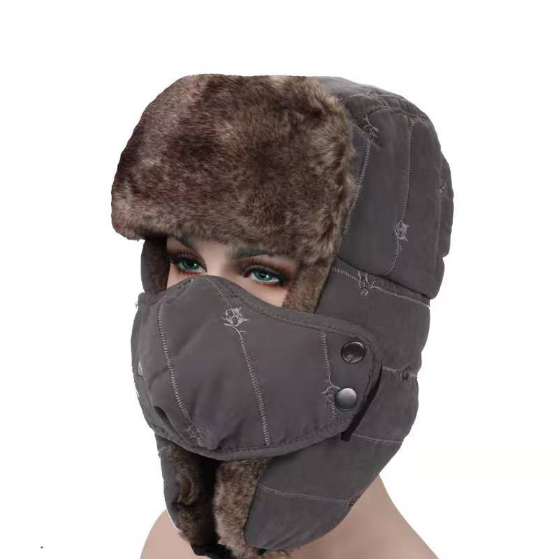 2021 Outdoor face and neck mask snow cap mountaineering ski riding winter hat Korean embroidery Lei Feng hat, Black
2021 Outdoor face and neck mask snow cap mountaineering ski riding winter hat Korean embroidery Lei Feng hat, Black