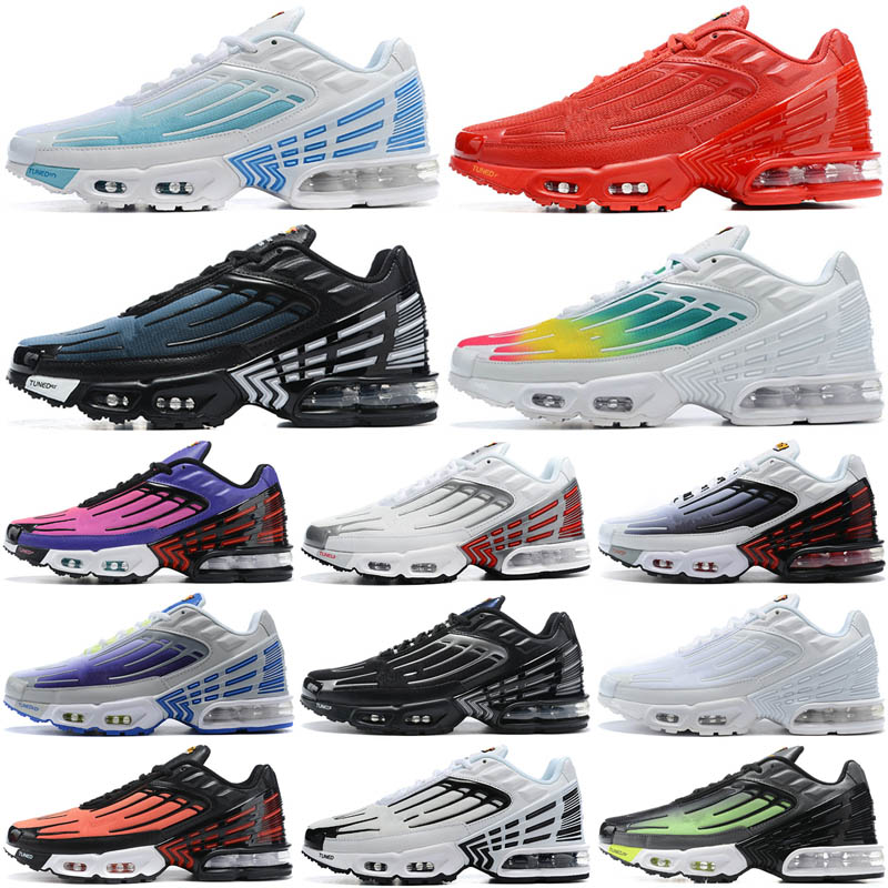 2021 New Tuned TN Plus 3 Men Women Running Shoes White Laser Blue Black Red Womens Fashion Sports Trainers Sneakers Mens Desiger Shoes 36-45, P33
2021 New Tuned TN Plus 3 Men Women Running Shoes White Laser Blue Black Red Womens Fashion Sports Trainers Sneakers Mens Desiger Shoes 36-45, P33