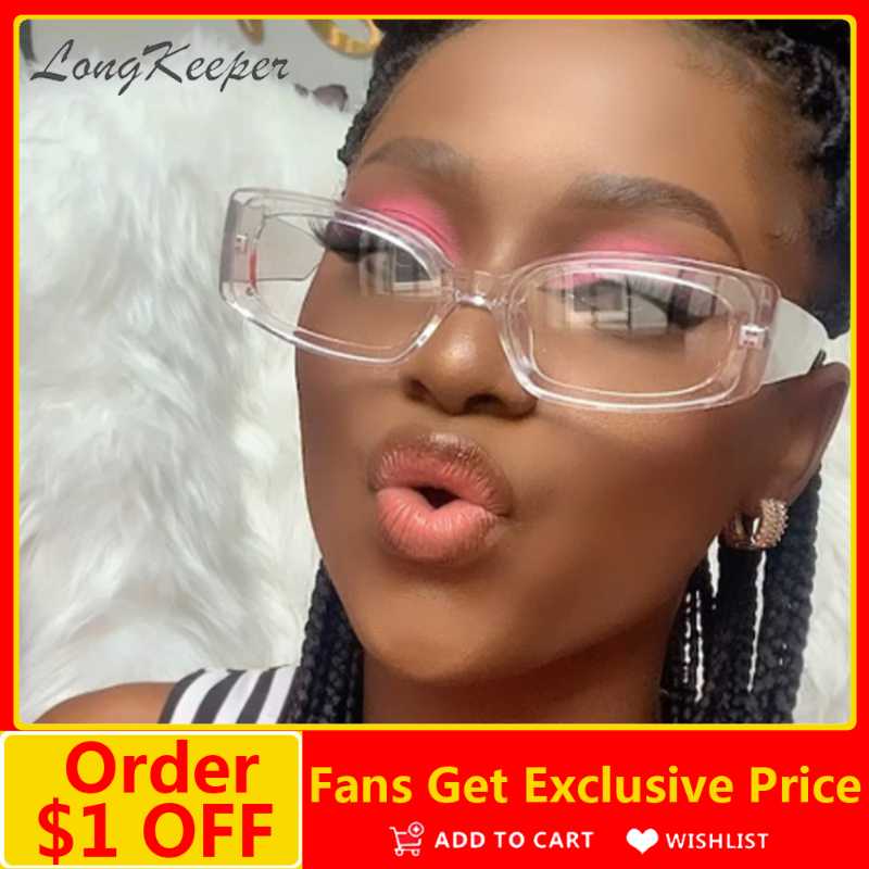 Sunglasses LongKeeper Retro Rectangle Women Brand Designer Female Clear Lens Eyewear Lentes De Dol Mujer UV400
Sunglasses LongKeeper Retro Rectangle Women Brand Designer Female Clear Lens Eyewear Lentes De Dol Mujer UV400