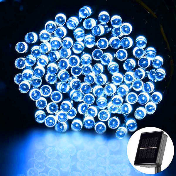 Best White 100 LED Solar String Fairy Light Christmas Party Waterproof high brightness Holiday Lighting LED Strings
Best White 100 LED Solar String Fairy Light Christmas Party Waterproof high brightness Holiday Lighting LED Strings