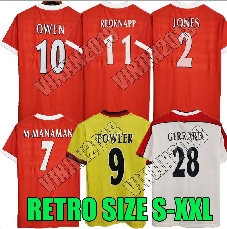 98 99 Gerrard Retro Soccer Jersey 1998 1999 HOME AWAY 3rd JONES owen Fowler McManaman Redknapp classic Vintage Football Shirts uniforms, Black;yellow
98 99 Gerrard Retro Soccer Jersey 1998 1999 HOME AWAY 3rd JONES owen Fowler McManaman Redknapp classic Vintage Football Shirts uniforms, Black;yellow