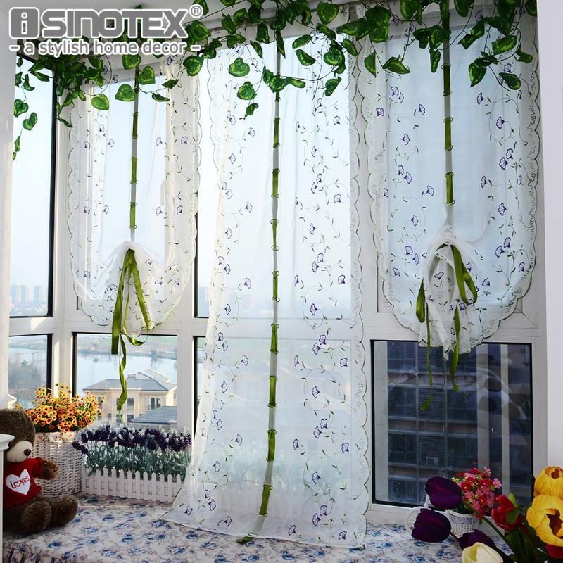 Morning Glories Window Roman Curtain Embroidered Sheer For Kitchen Living Room Bedroom Pastoral Tulle Window Curtain Screening, 1pcs
Morning Glories Window Roman Curtain Embroidered Sheer For Kitchen Living Room Bedroom Pastoral Tulle Window Curtain Screening, 1pcs