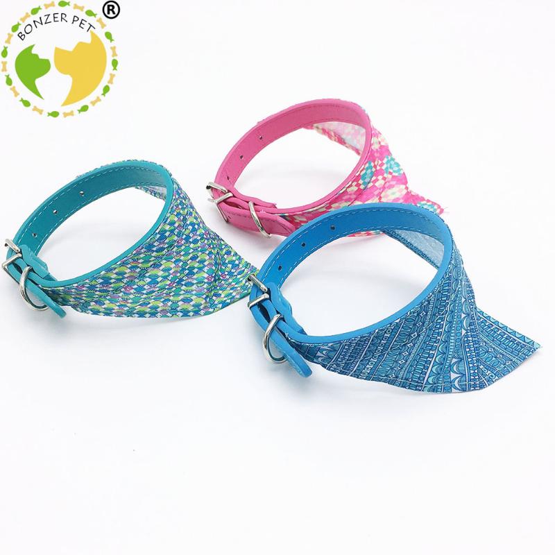 Bonzerpet Dog Soft PU Leather Bandana Printed Collar Scarf Adjustable Neckerchief Collar Small Puppy Custom Collars
Bonzerpet Dog Soft PU Leather Bandana Printed Collar Scarf Adjustable Neckerchief Collar Small Puppy Custom Collars