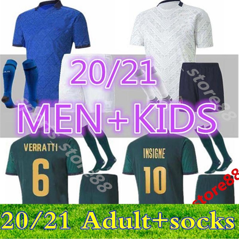 2020 ITALY Soccer Jerseys Kids kit Soccer Uniform Sets 20 21 Italia BONUCCI INSIGNE JORGINHO Football Shirts ITALIAN Football Kits, Away
2020 ITALY Soccer Jerseys Kids kit Soccer Uniform Sets 20 21 Italia BONUCCI INSIGNE JORGINHO Football Shirts ITALIAN Football Kits, Away